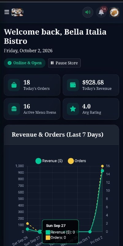 Mobile Vendor Portal