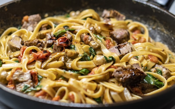 Creamy Truffle Tagliatelle